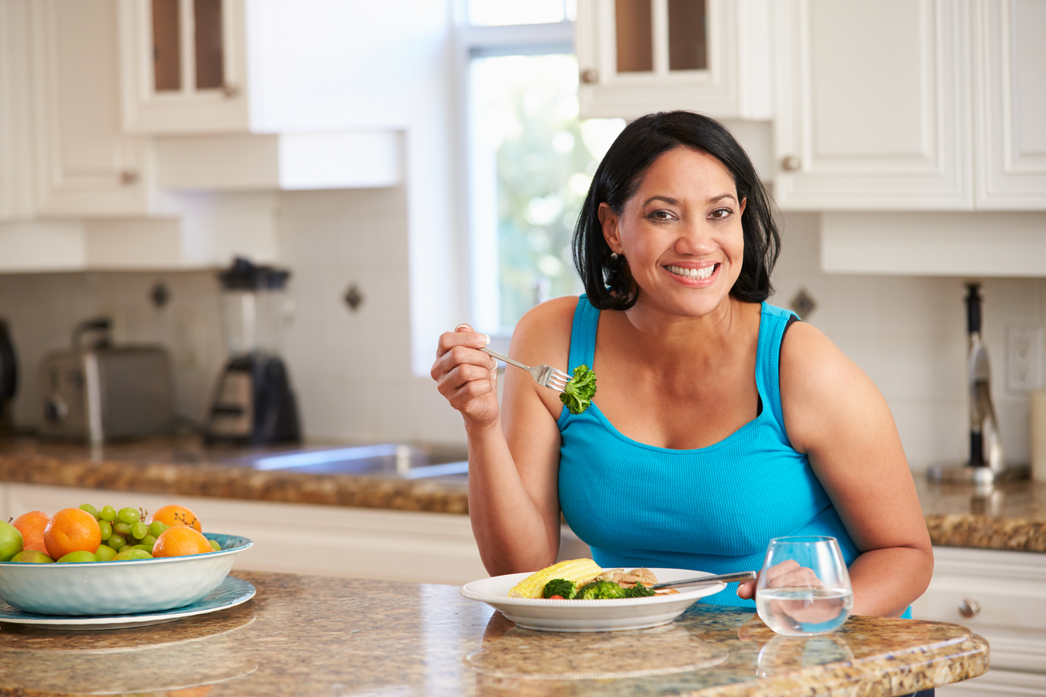Woman Eating